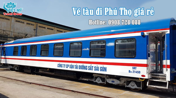 Vé tàu lửa đi Phú Thọ giá rẻ